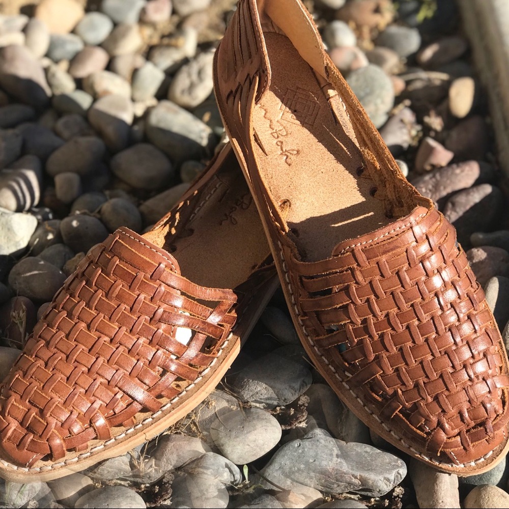 Leather sandals